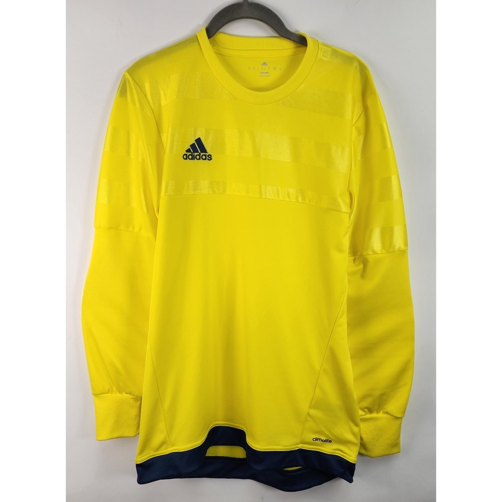 Adidas Climalite Entry 2015 Goalkeeper Jersey Men's‎ S Football Soccer Yellow
